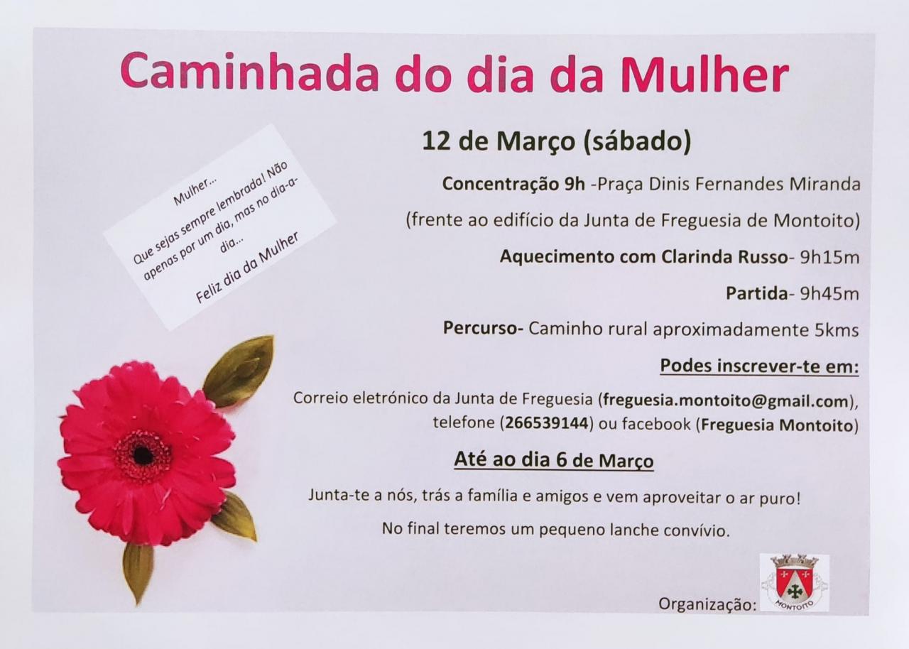 Caminhada do Dia da Mulher