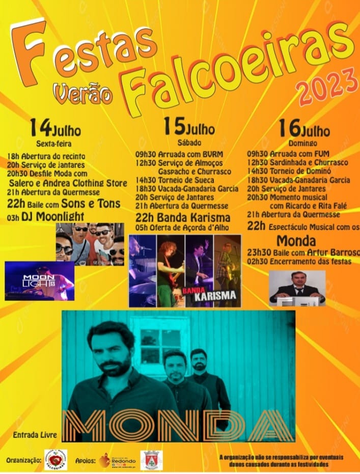 Festas de Verão - Falcoeiras